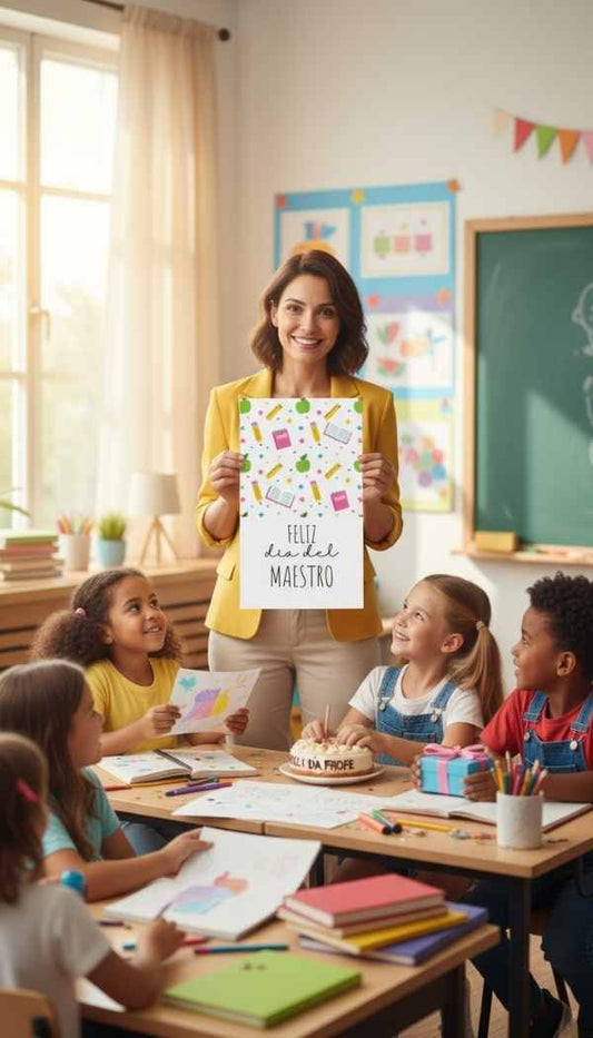 12 Bundle Tags Dia del Maestro Editable en CANVA