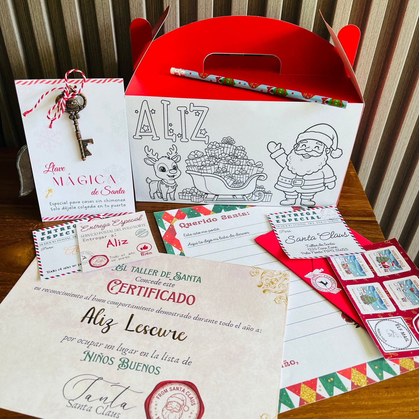 Extended Letter to Santa - Canva Template 